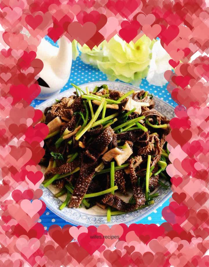 Stir-fried Glycyrrhiza Pork Belly