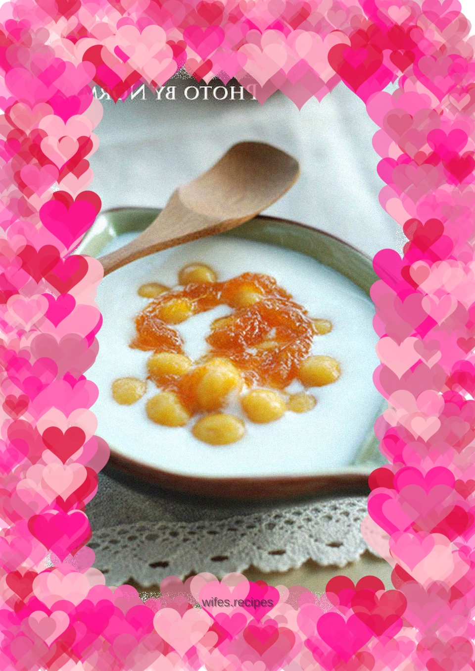 Jam yogurt dumplings