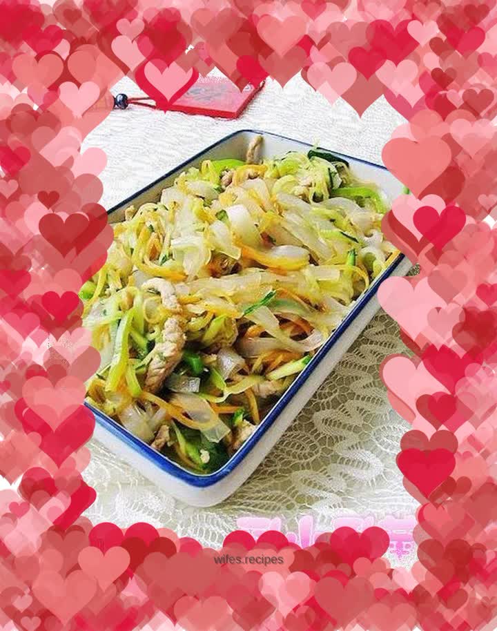 Three shredded fried vermicelli