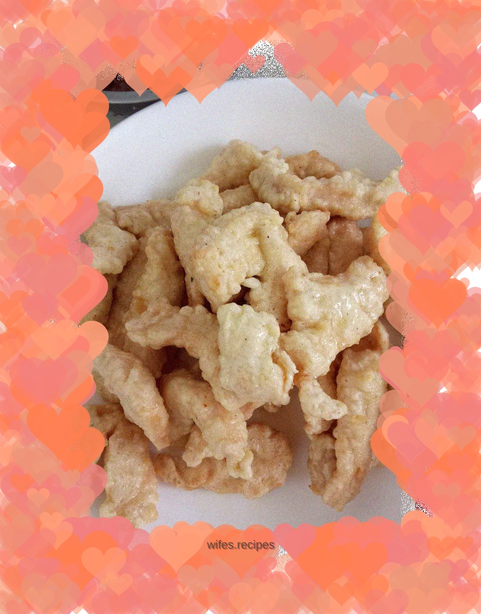 Crispy fried chicken breast