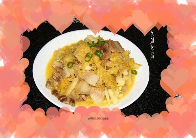 Sauerkraut, Pork and Potato Stew