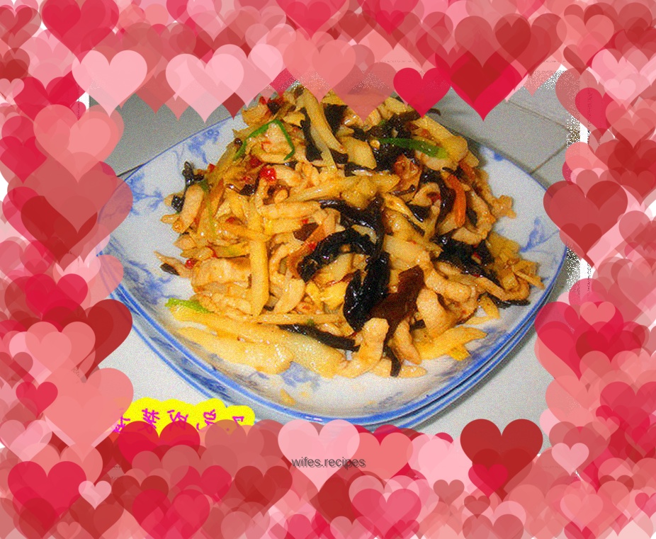 Fish-flavored shredded pork