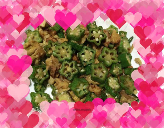 Fried okra