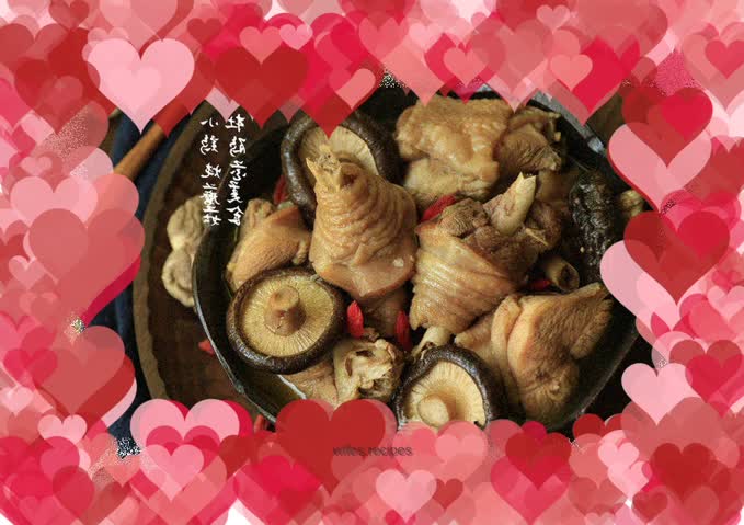 Braised Chicken with Mushrooms