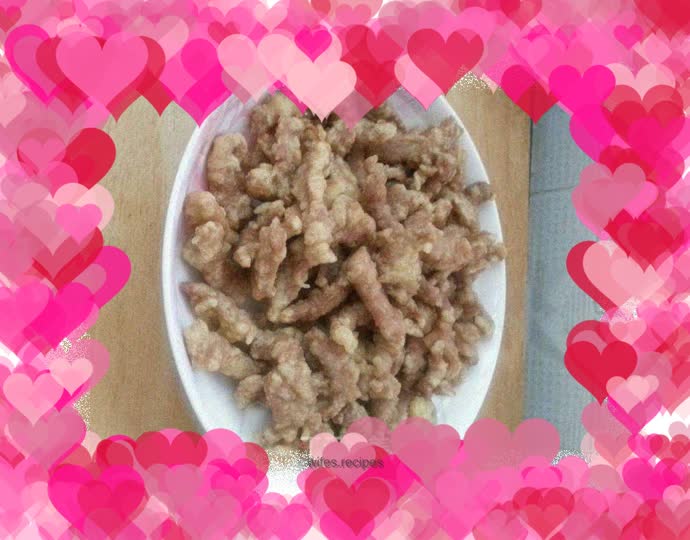 Soft fried tenderloin