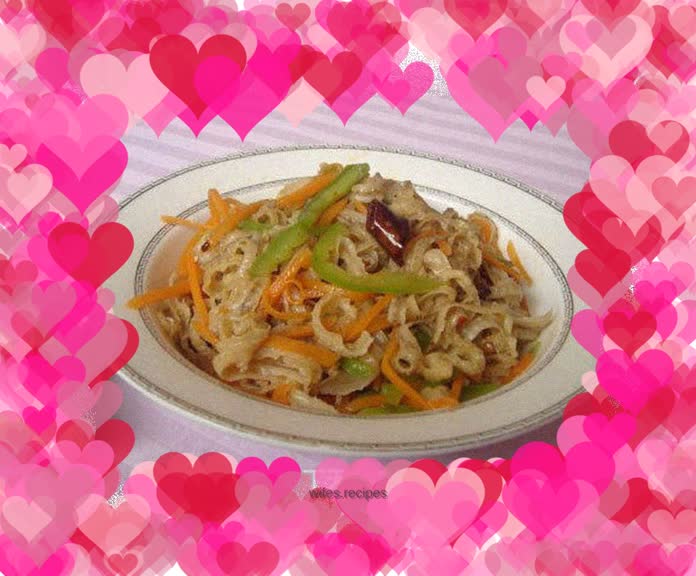 Cold skirt vegetables