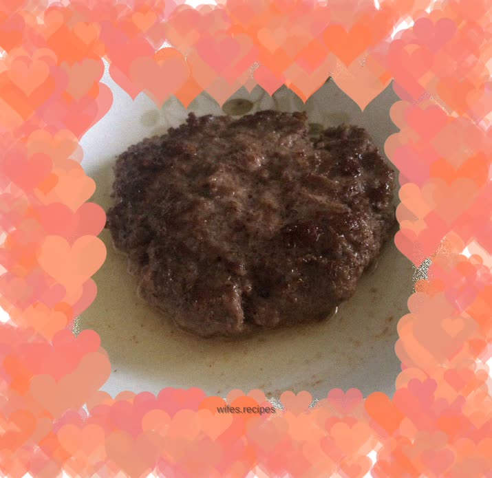 Black Pepper Beef Patty