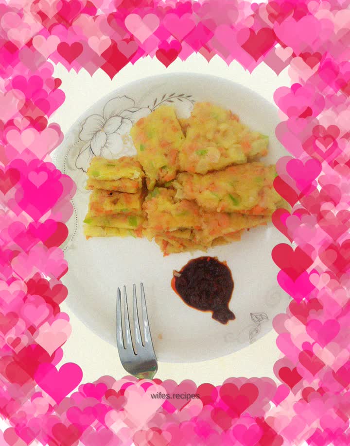 Carrot Egg Pancake