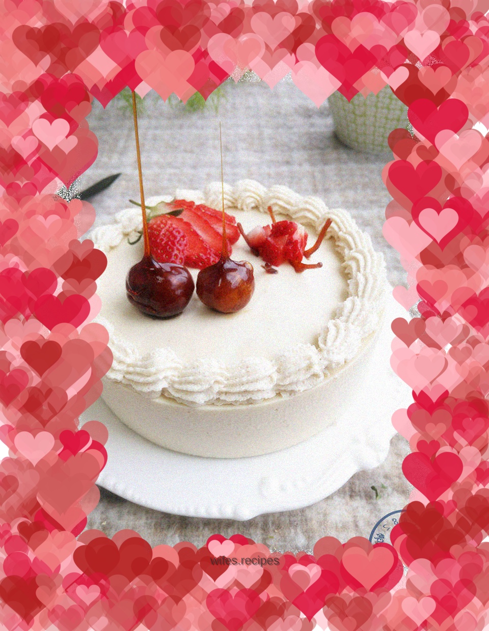 ~~Chestnut cheese mousse cake