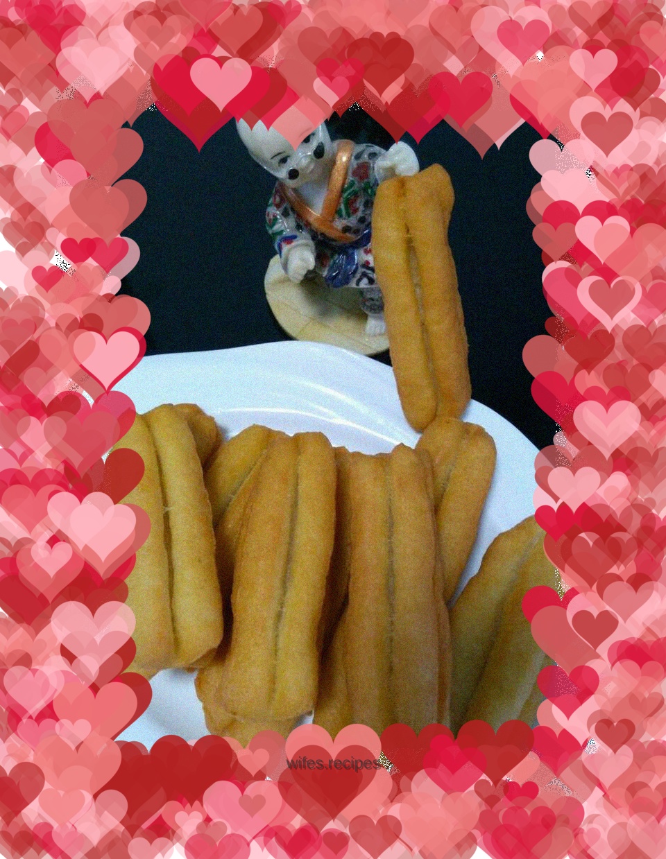 Crispy fried dough sticks