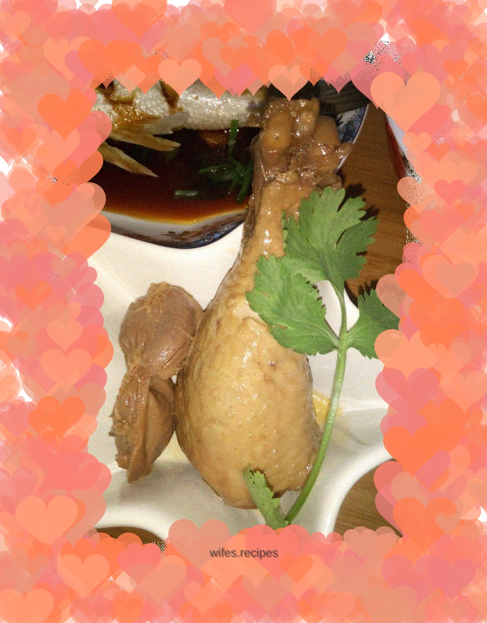 Braised chicken legs