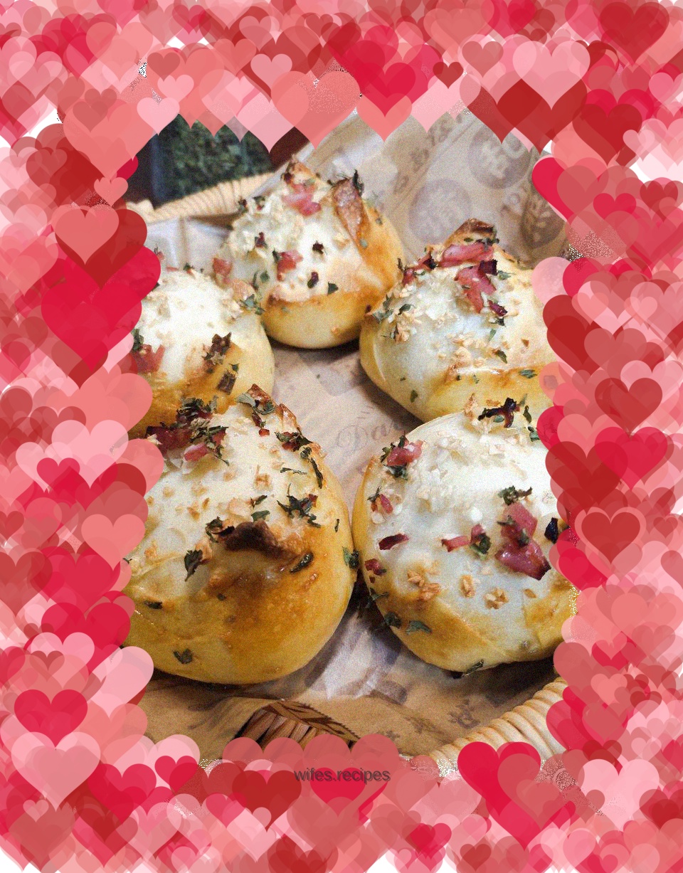 Bacon, Parsley and Garlic Bread