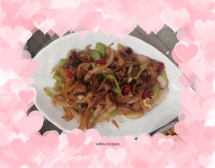 Spicy Fried Pork Intestine