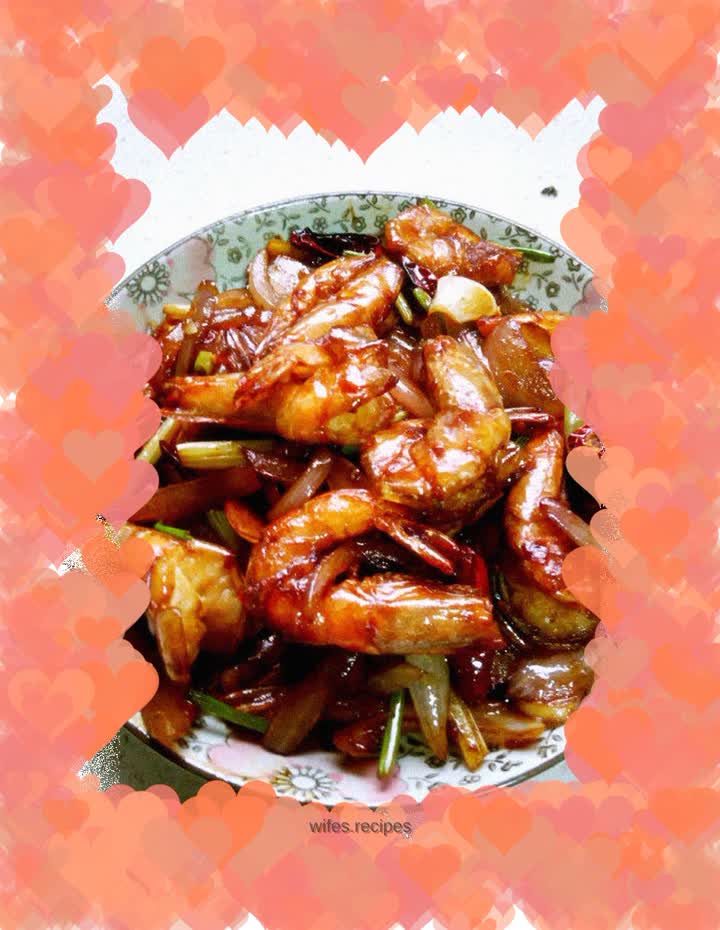 Spicy shrimp home recipe