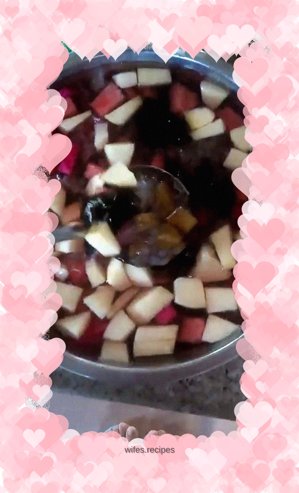 Sugar Soup【Pumpkin and Purple Sweet Potato Balls】