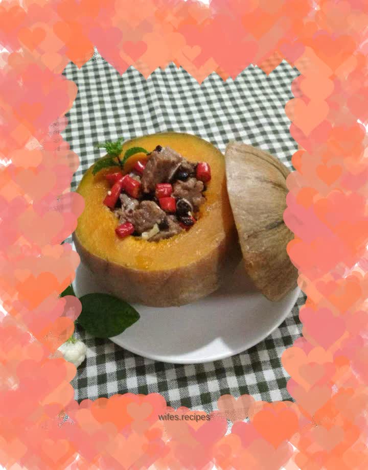 Pumpkin Steamed Pork Ribs