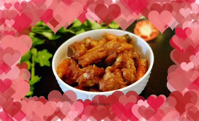 Pork Ribs in Coconut Sauce