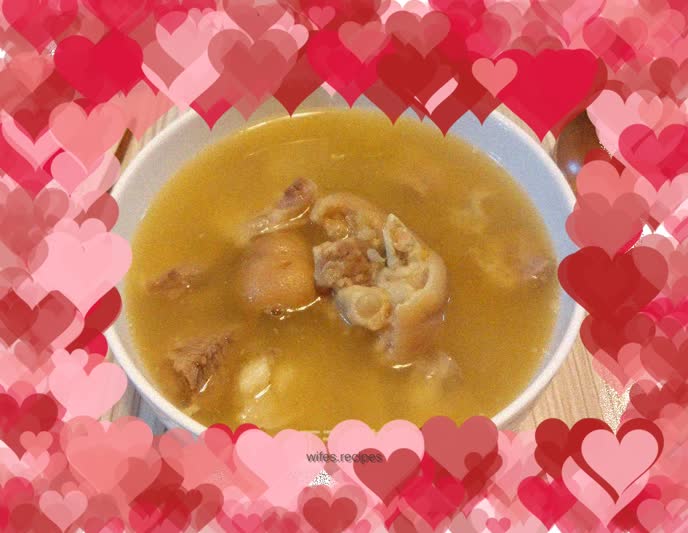 [Sichuan] Raked Pea and Hoof Flower Soup