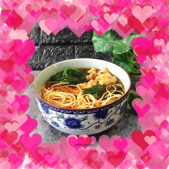 【Chongqing】Noodles with Crispy Pork Clear Soup