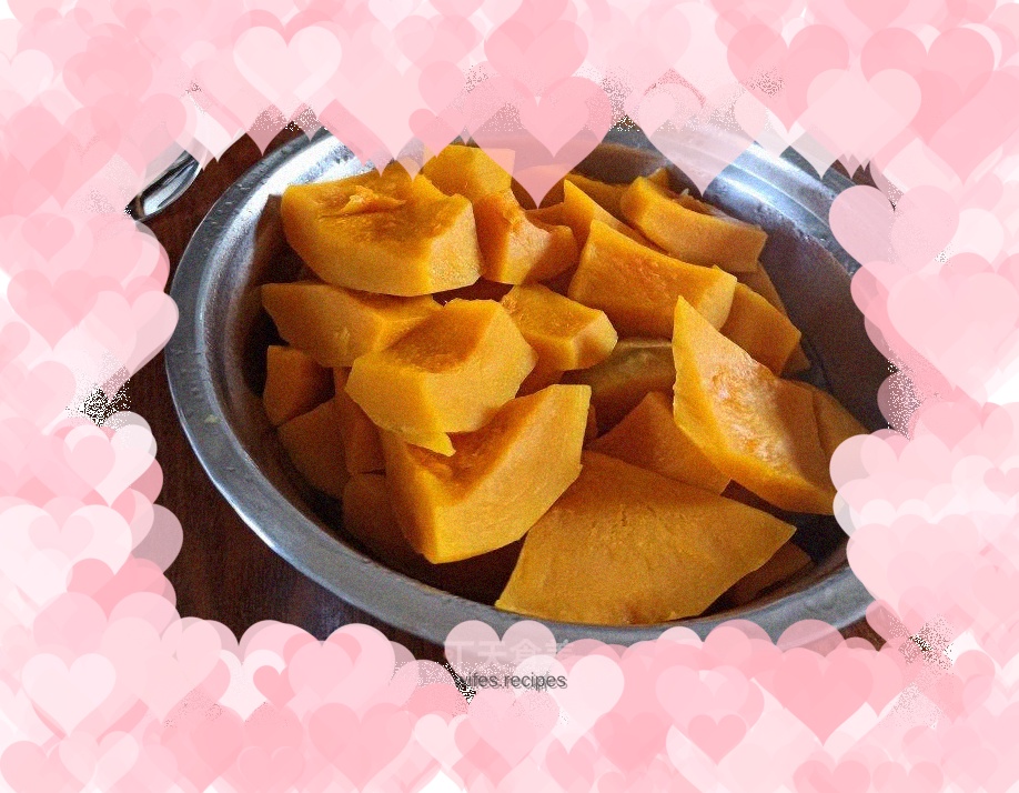 Steamed Beibei Pumpkin