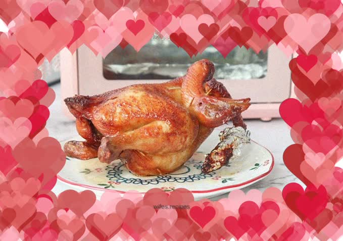 Homemade roast chicken