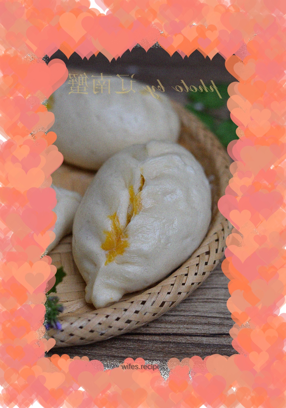 Carrot and Egg Steamed Buns