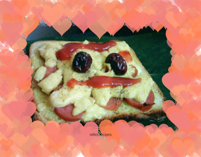 Egg Sausage Gratin Toast