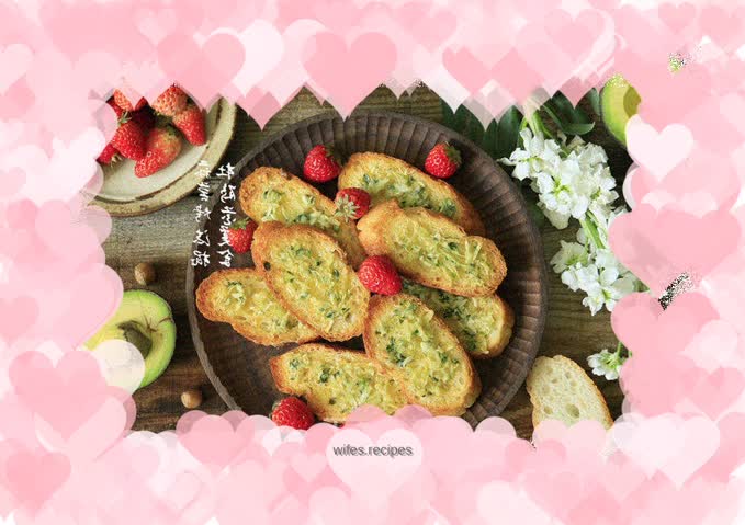 Garlic roasted baguette