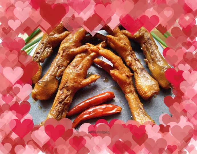Delicious Braised Chicken Feet