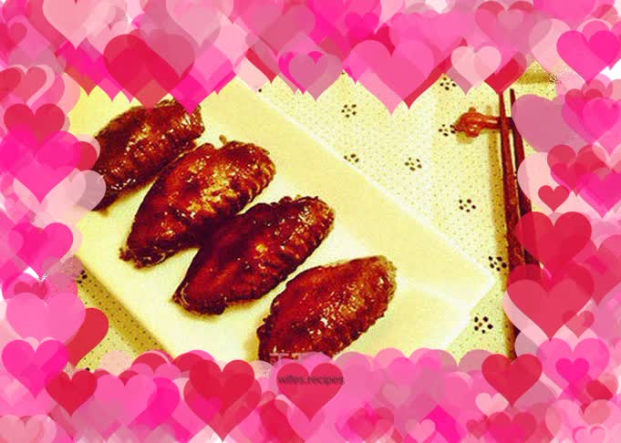 Sweet and sour chicken wings