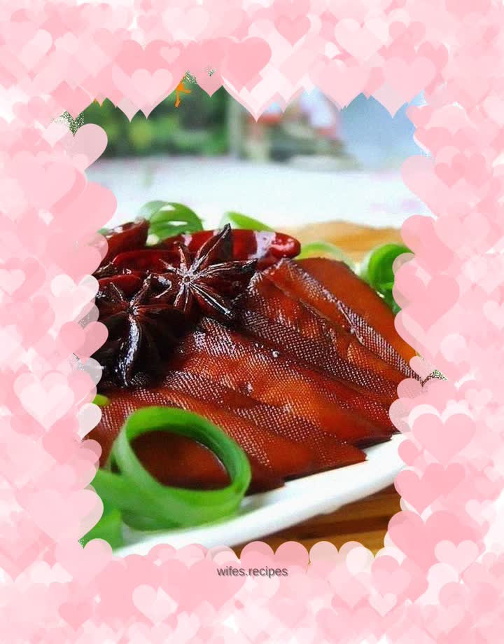 Dried Tofu in Honey Sauce