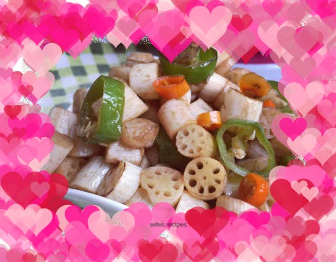 Hot and sour lotus root strips