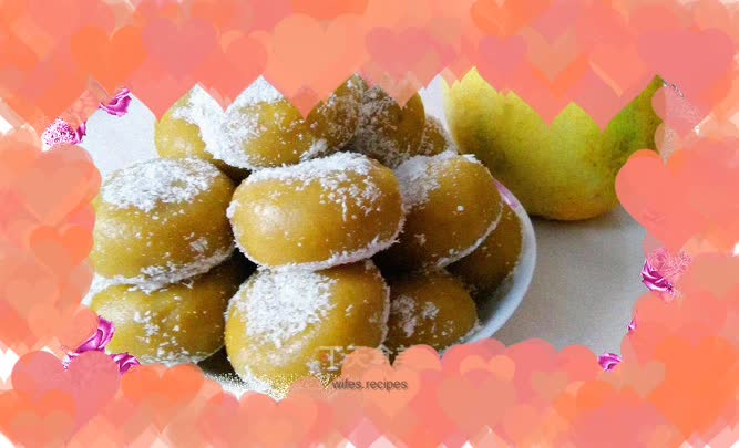 Simple and healthy pumpkin glutinous rice cake