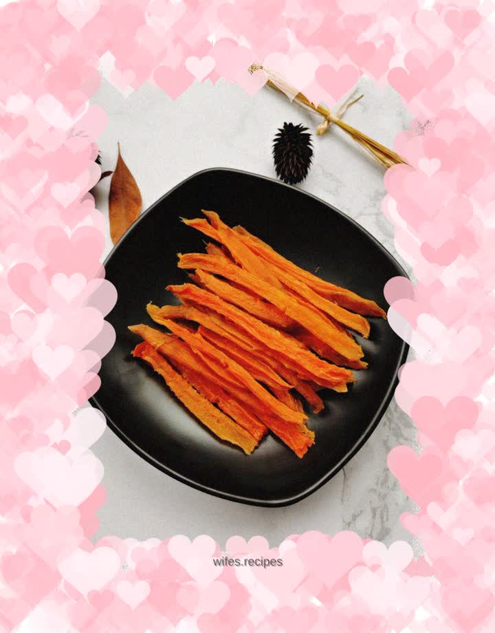 Dried sweet potatoes