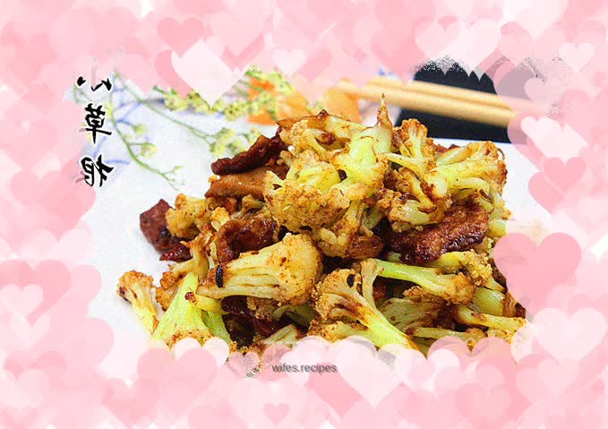 Sauced coriander cauliflower