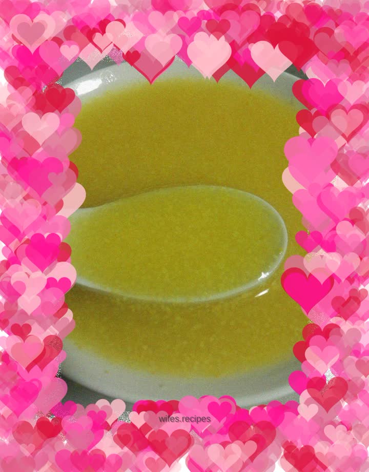 Rice porridge with corn grits