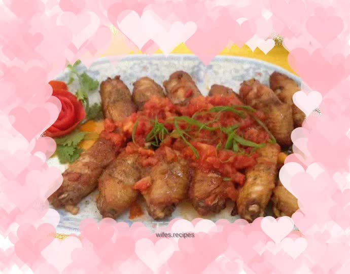 Tomato Chicken Wings