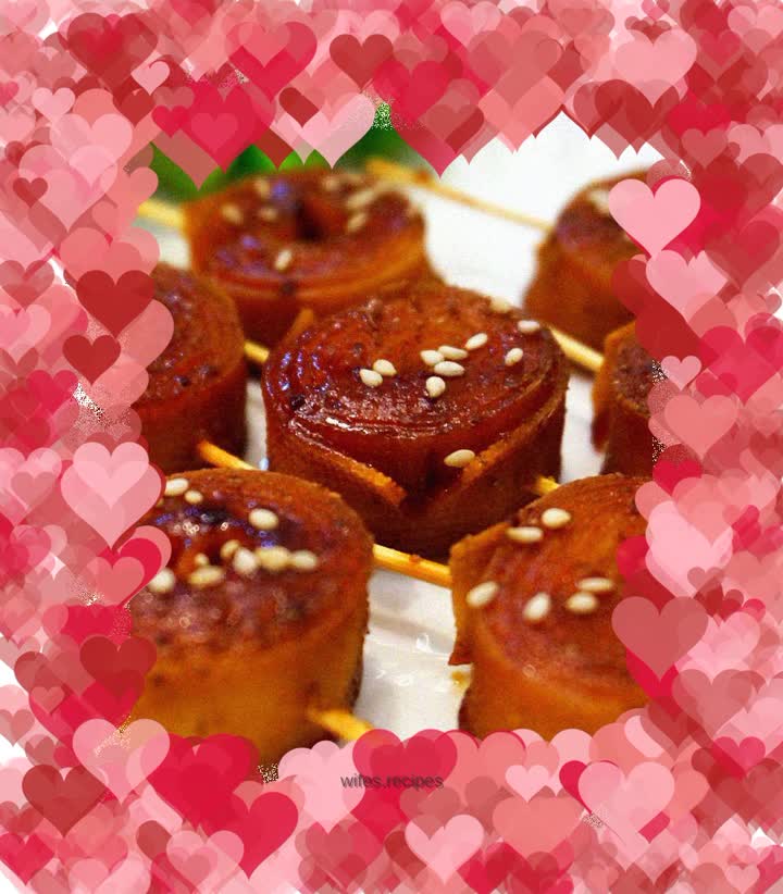 Barbecued Pork Bean Curd