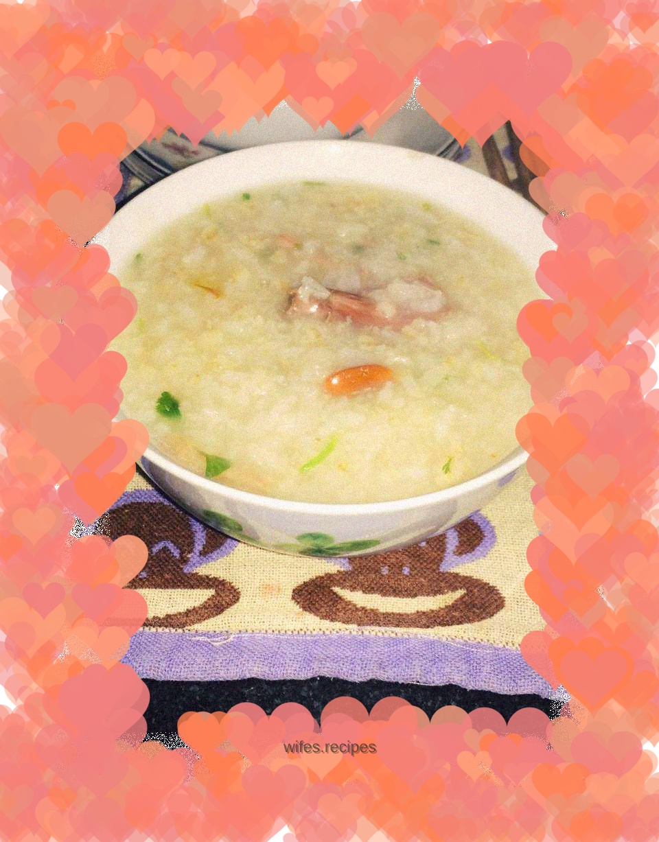 The third episode of duck soup - salty porridge with duck soup