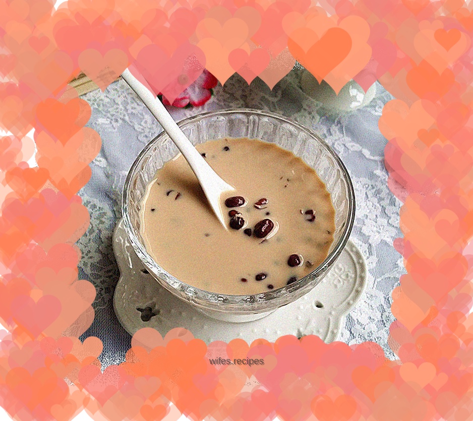 【Jiangsu】Honey bean milk tea