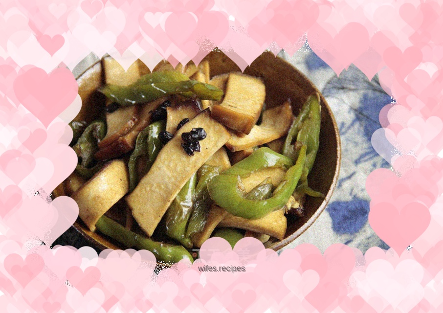 Stir-fried dried green pepper | Hunan Food Notes