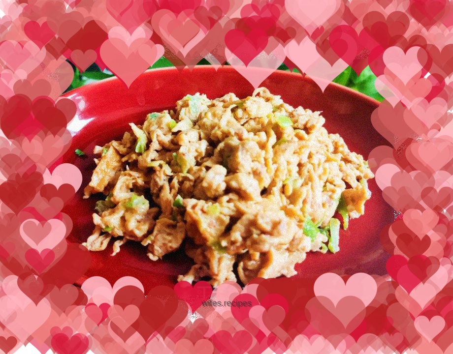 Fried egg with shrimp paste