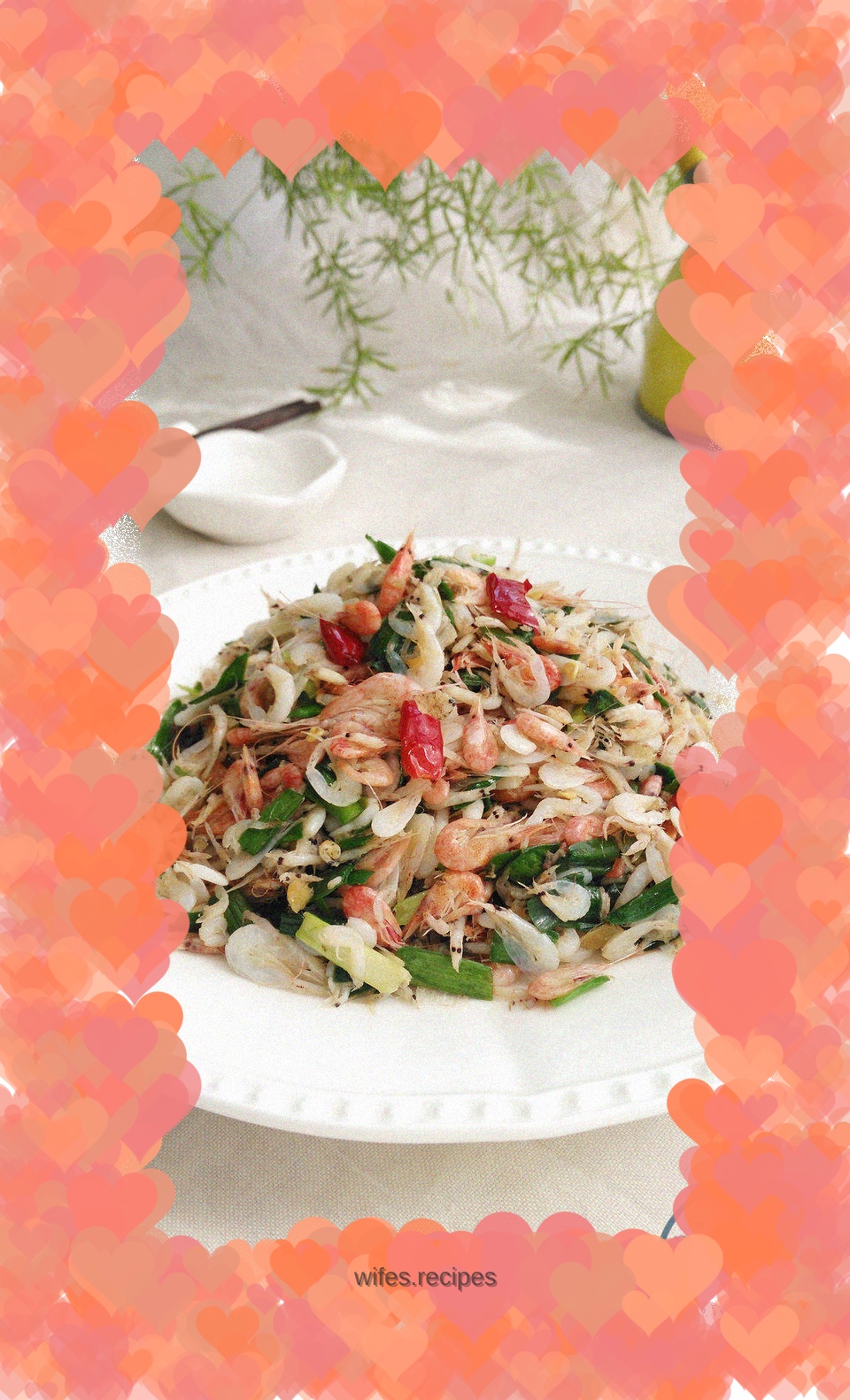 The best calcium supplement from the sea in spring~~~Stir-fried shrimps