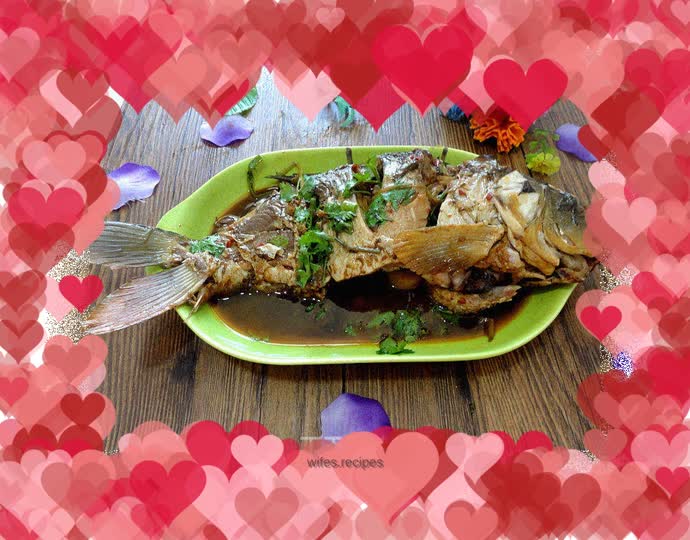 Braised carp with soy sauce