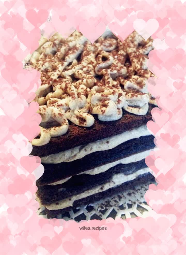Love is deep longing—Chocolate Chestnut Cake
