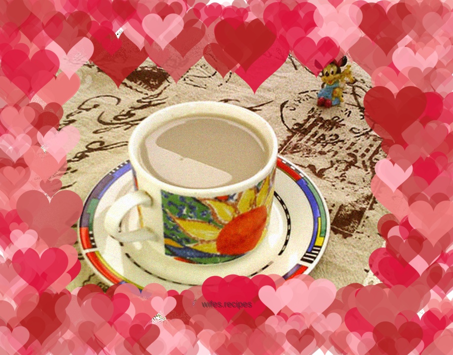 Yam, black soybean milk