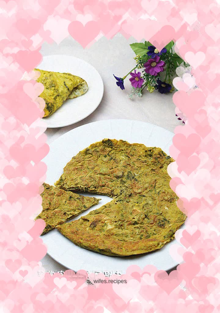 Chinese toon omelette