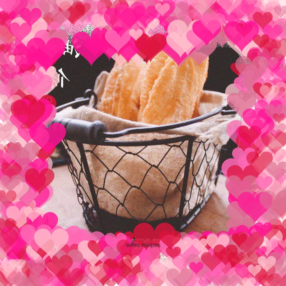 Homemade fried dough sticks