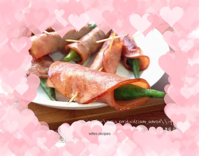 【Ham Okra Roll】