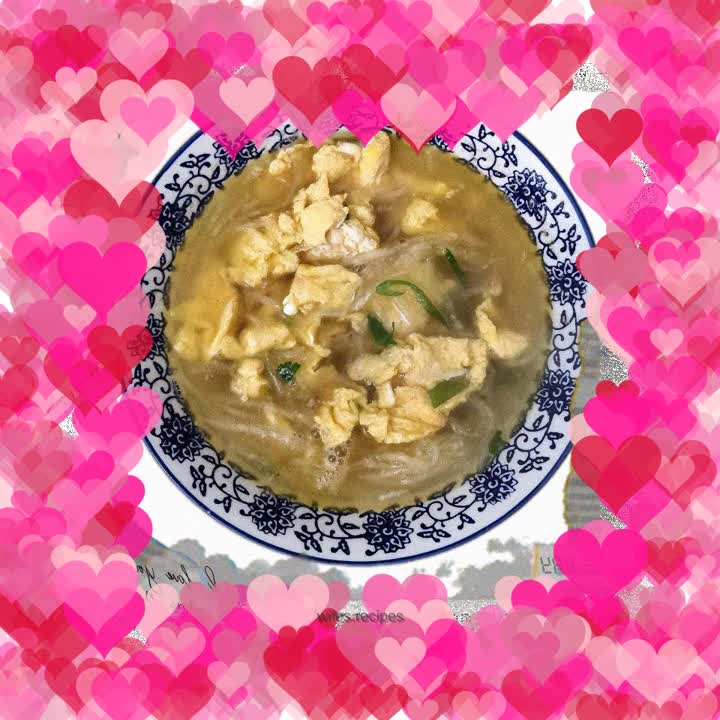 Carrot and egg soup